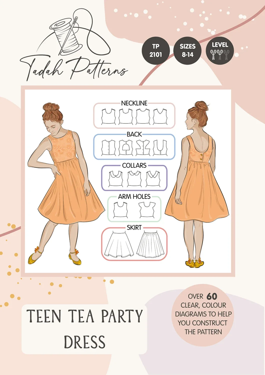 Teen Tea Party Dress Pattern