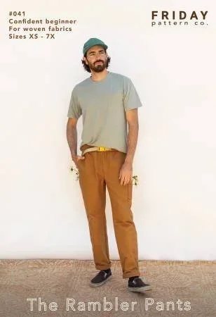 Rambler Mens Pants by Friday Pattern Company