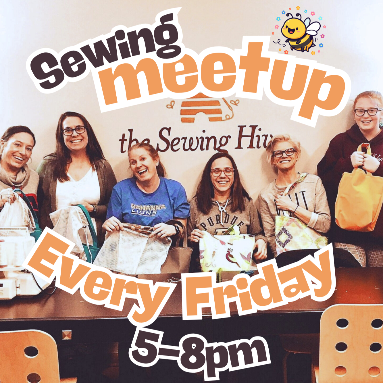 Friday Night Sewing Meetup