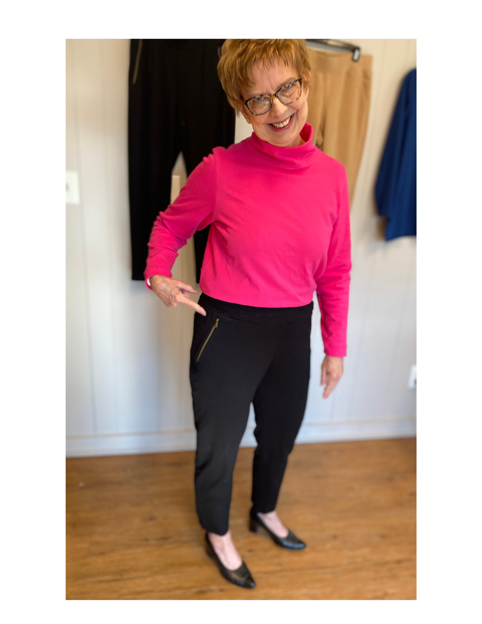 FLEX-SCHEDULE: Pull-On Knit Pants