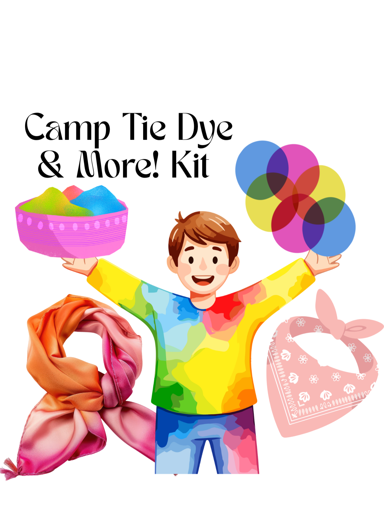 Camp Tie Dye Supply Kit