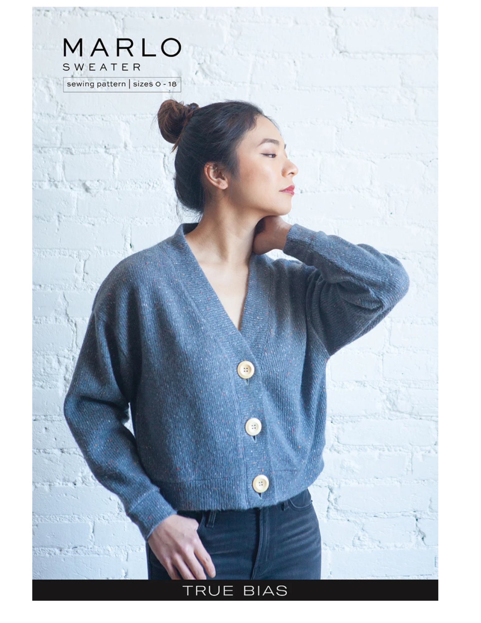 Marlo Cardigan Pattern by True Bias