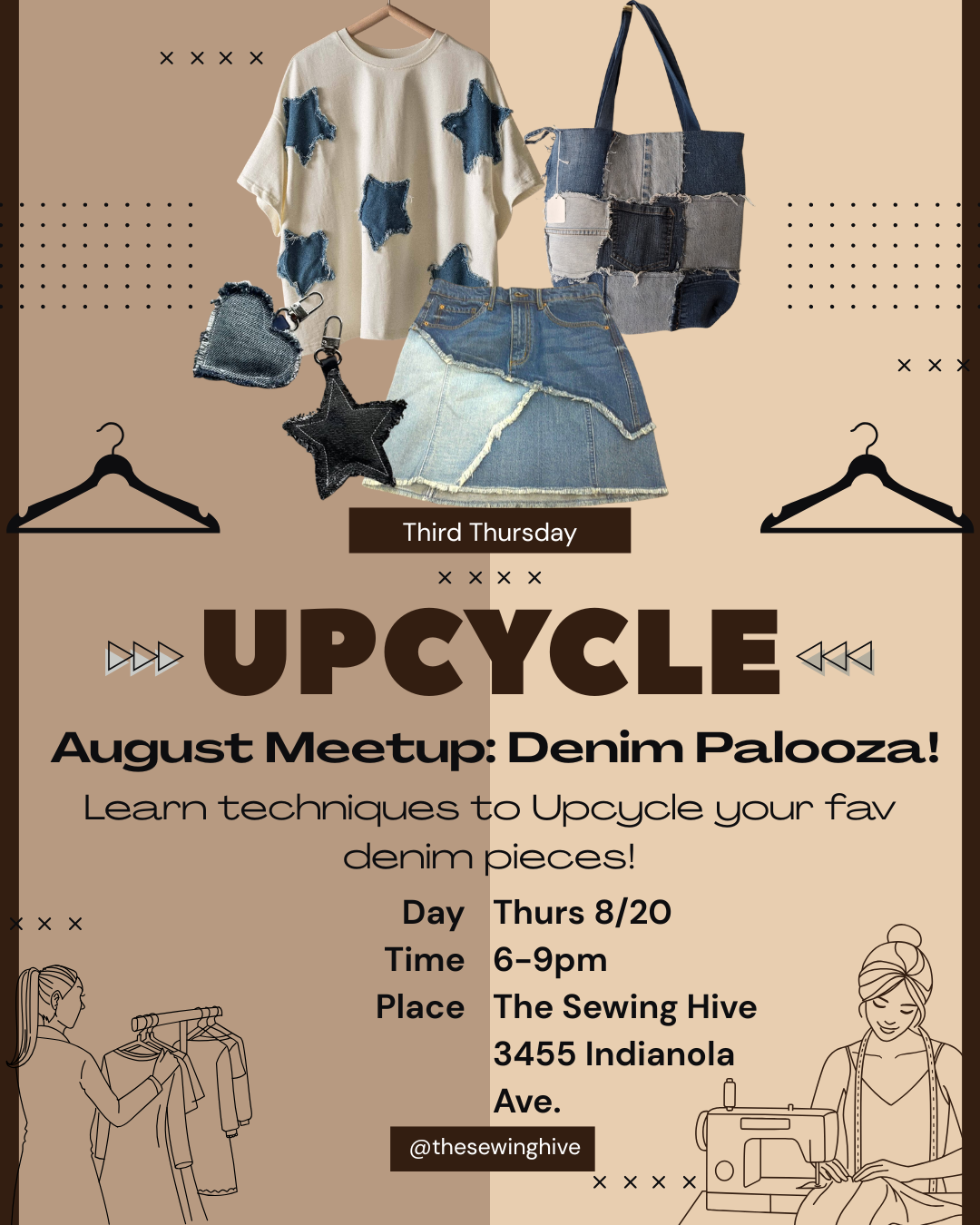 Upcycle-Open Sew for Adults and Teens with Hannah
