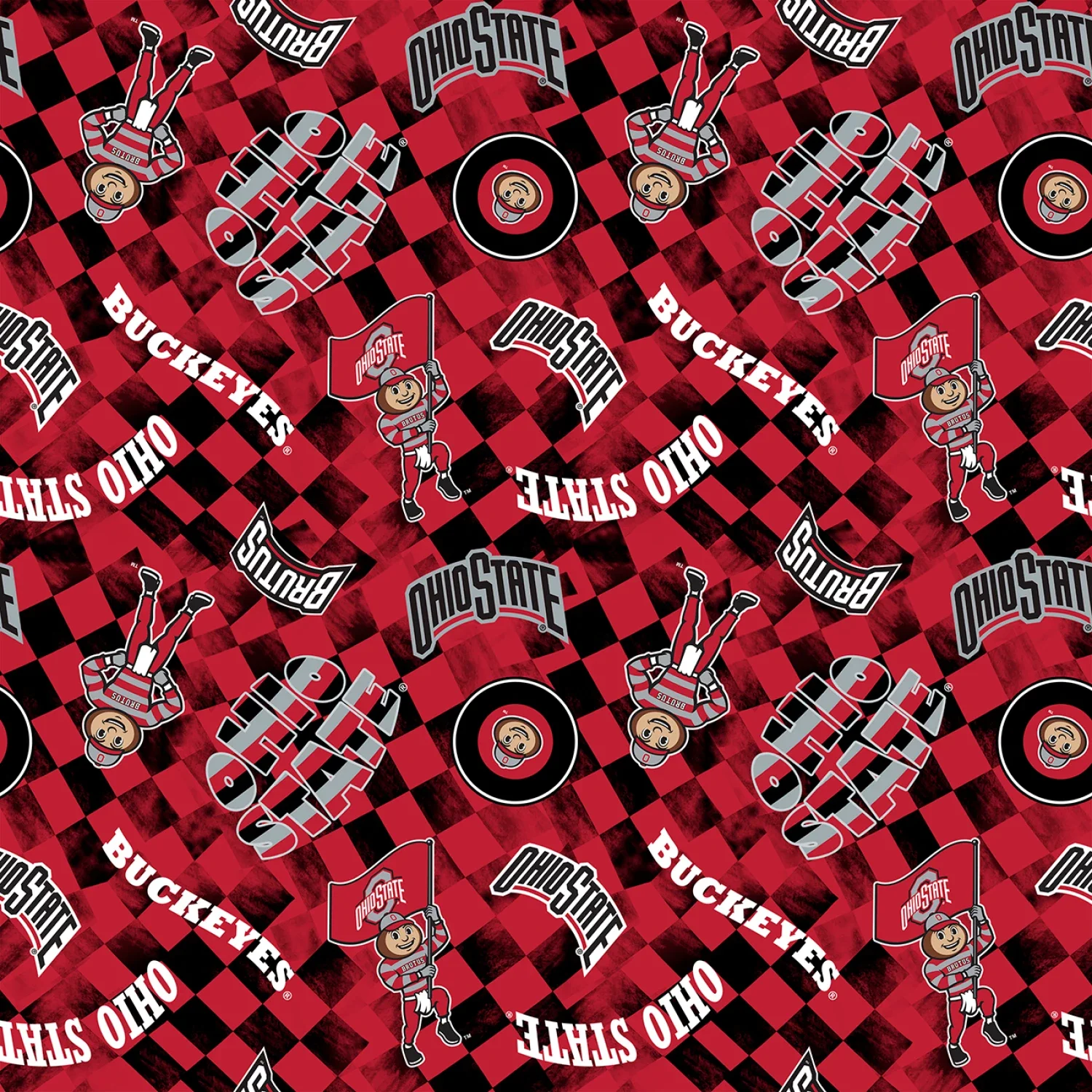 Red and Gray Canvas