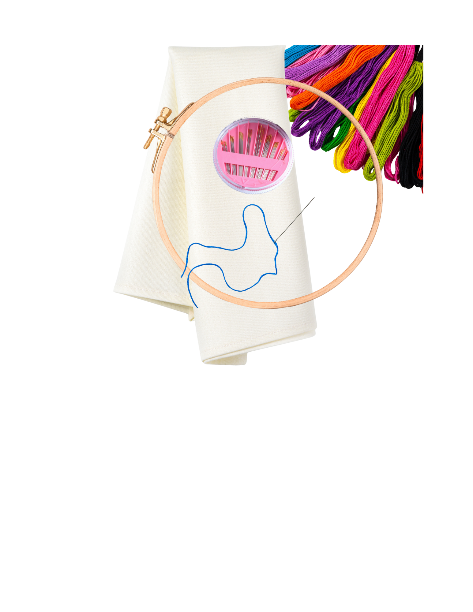 Hand Embroidery Class Kit