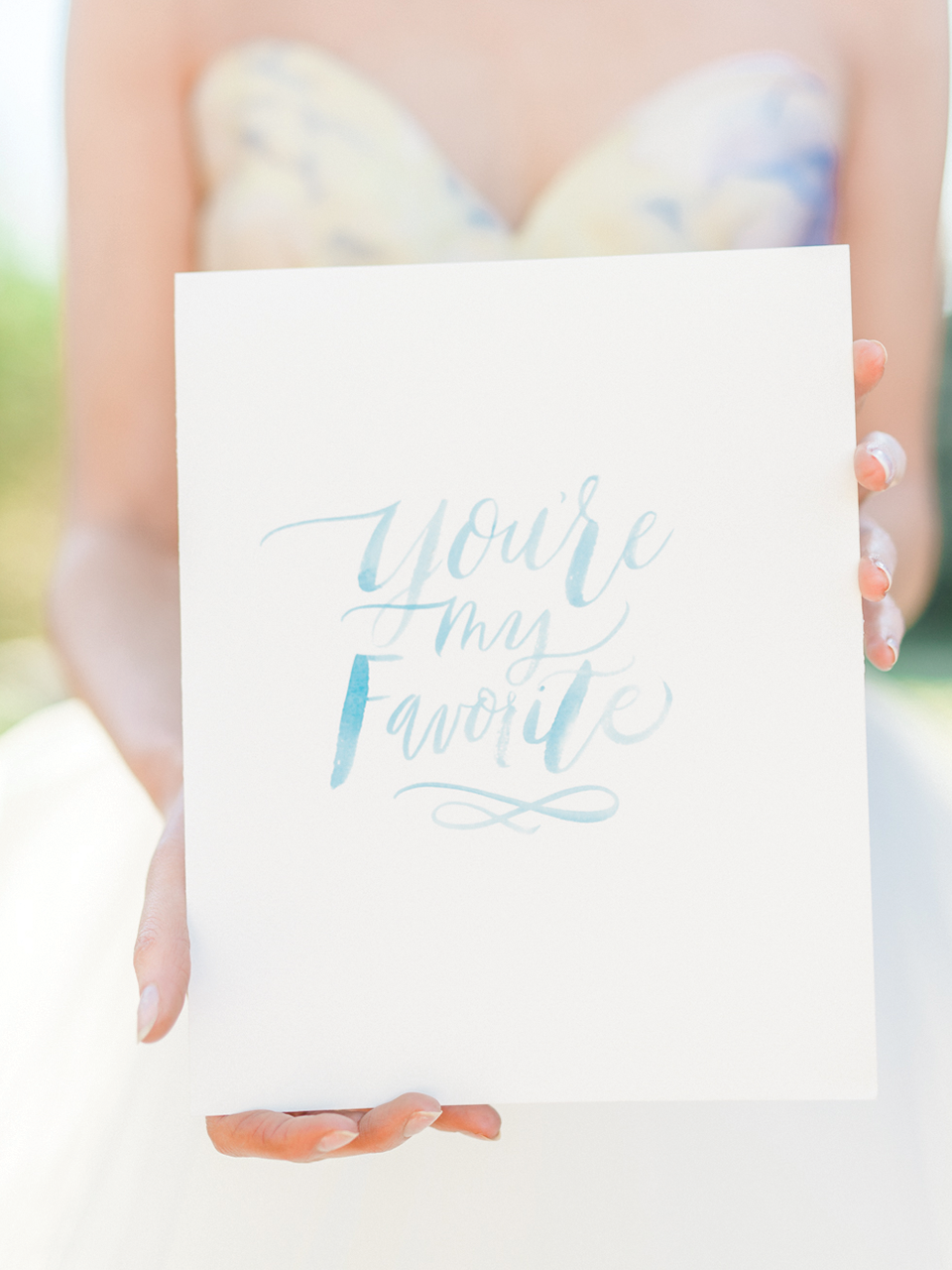 Watercolor Brush Lettering Quote