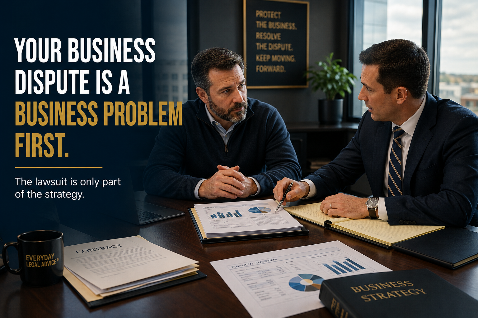 Your Business Dispute Is a Business Problem First and a Lawsuit Second