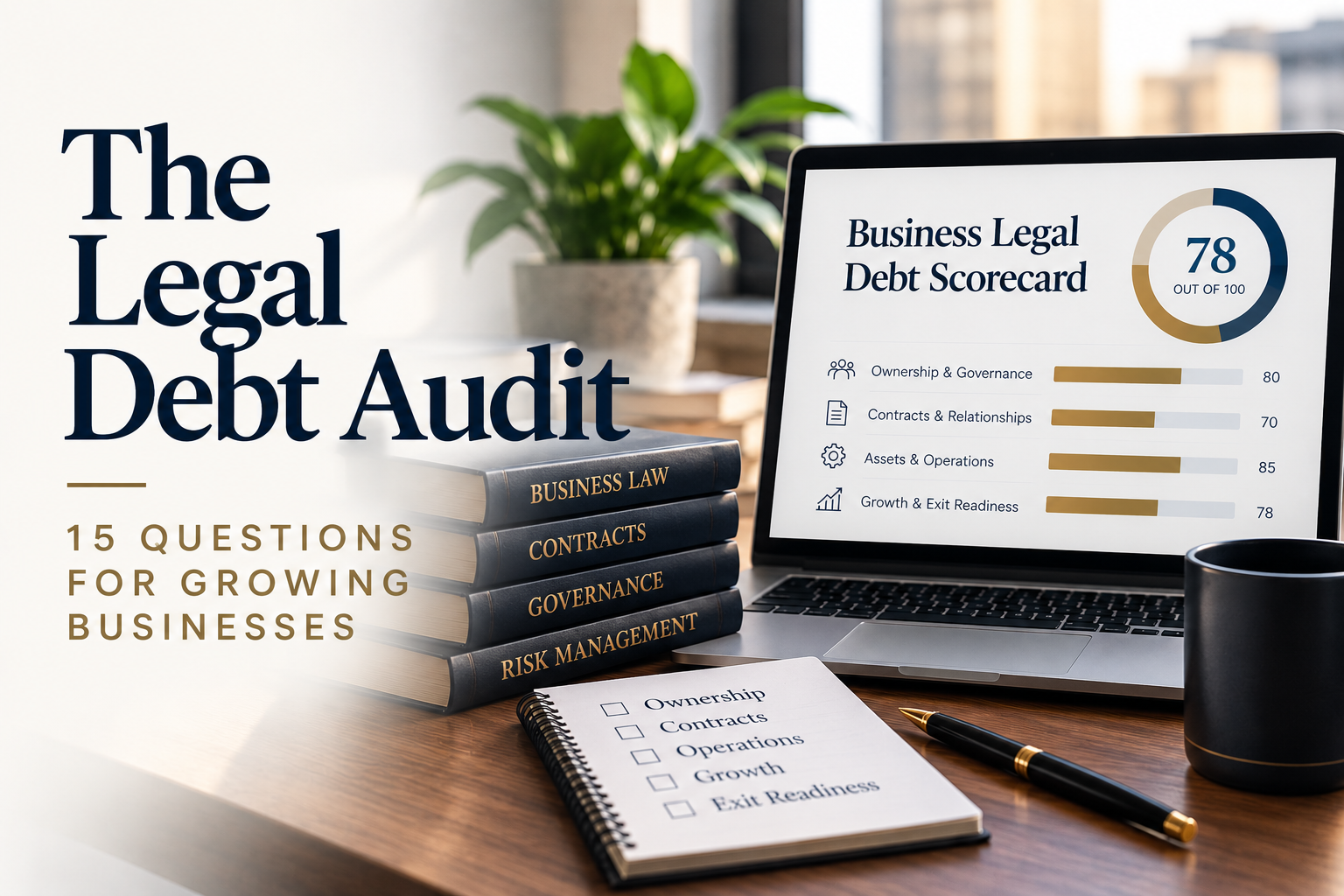 The Legal Debt Audit: 15 Questions Every Growing Business Should Answer