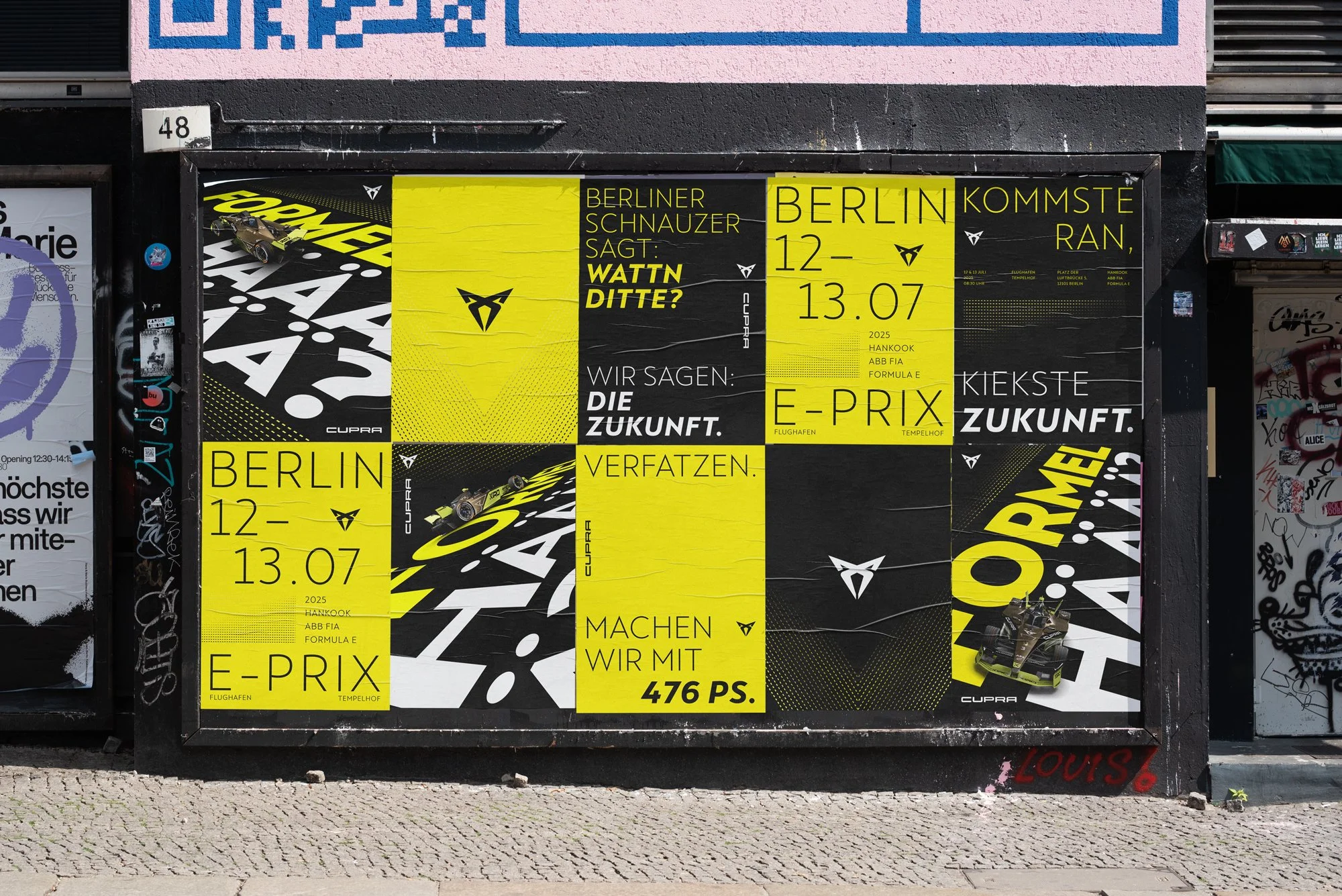 FORMULA E x Cupra | Berlin 2025 | Poster
