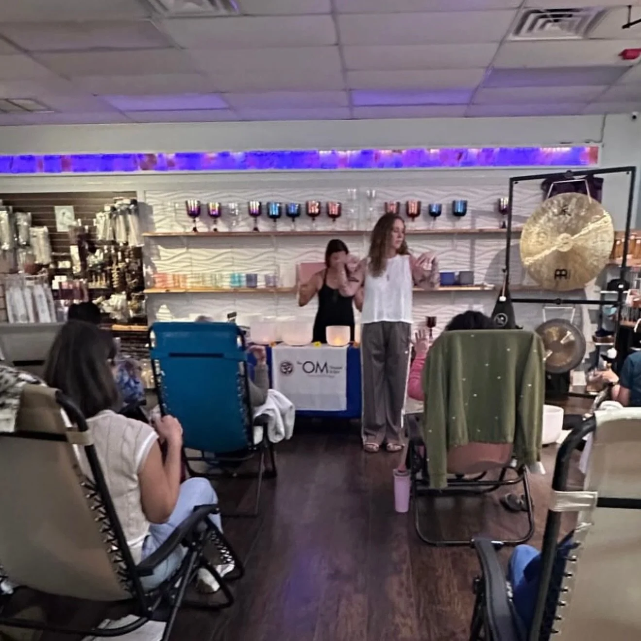 Today felt like a gift. I was &ldquo;magically&rdquo; paired with a partner for our practicum, and she happened to be an aromatherapy practitioner. The way her scents blended with the sound work created a beautiful and unexpected harmony. I guided so