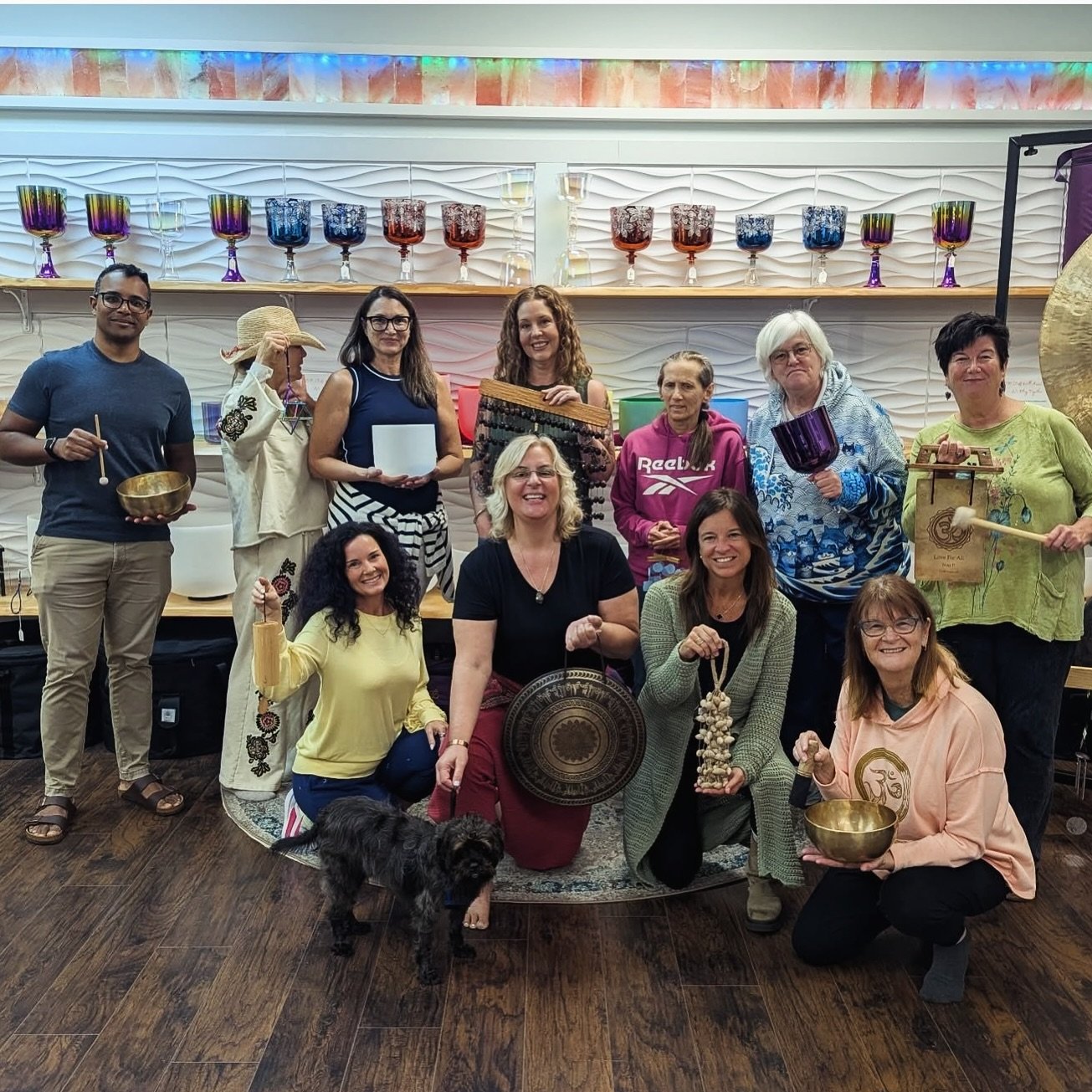 Level 2 Sound Healing - a week with this incredible group. ✨💗

So much learning, collaboration, resonance, and connection. There&rsquo;s something powerful about practicing in community - the way sound weaves us together and opens space for presence