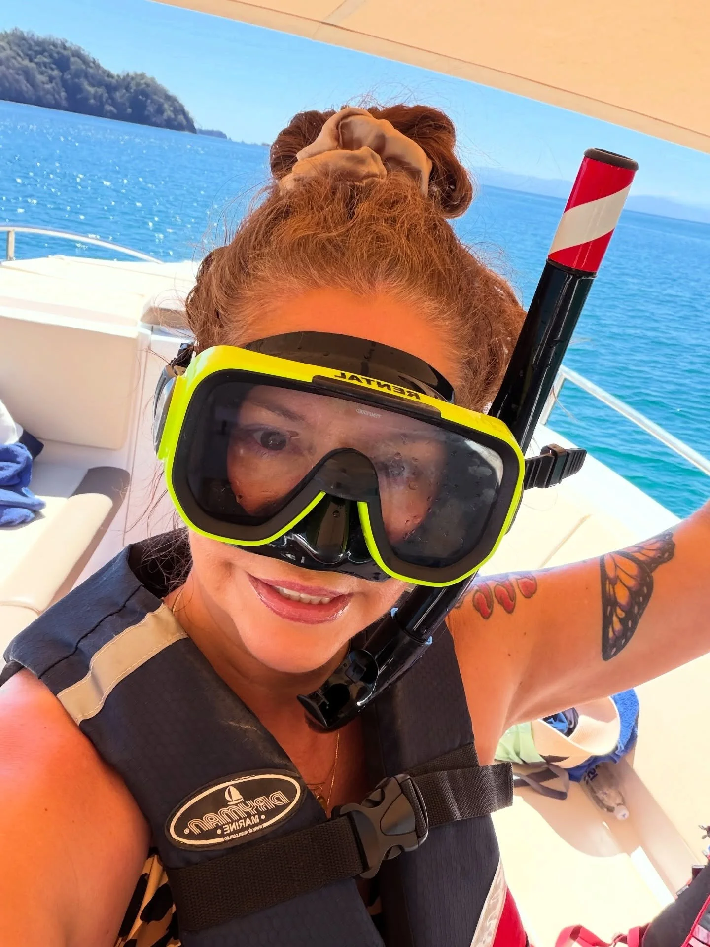 Snorkeling, boating and island day. We saw whales too!! 🌊🐟🐠🐳🌴