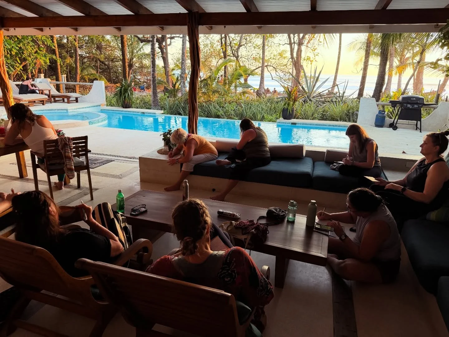 Our closing night. What a beautiful group of souls! 💛💛💛