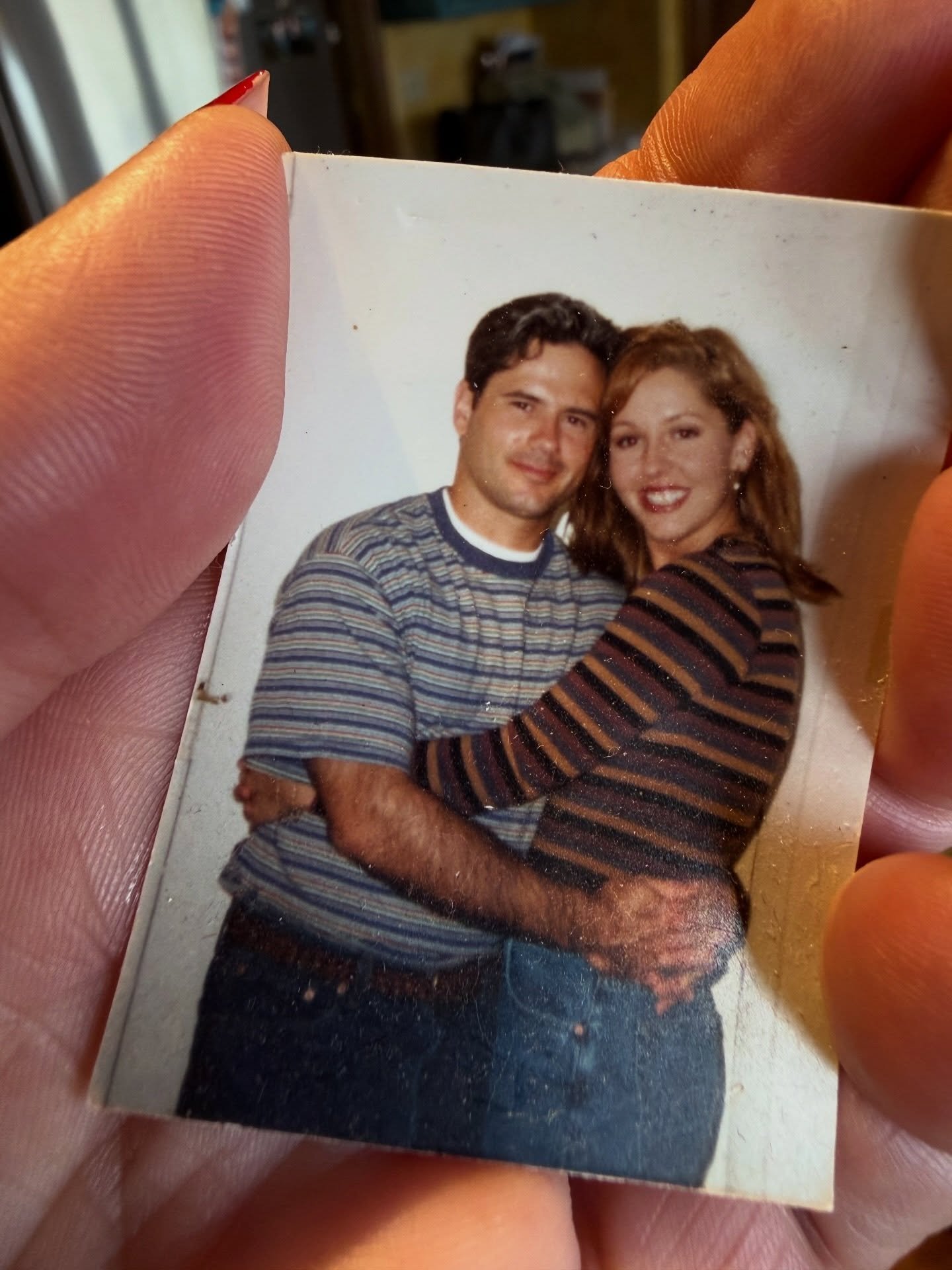 Me and my darling hubby, about 30 years ago! Our 33 year wedding anniversary is this June 5th and we are renewing our vows with our three daughters there. 🎂❤️🥂✨👰🏻🤵&zwj;♂️ 🙌🏽🫶🏽