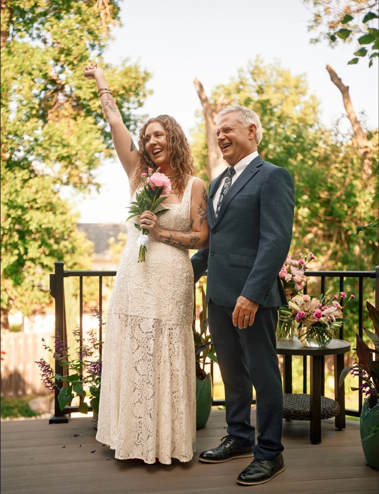We got hitched! Again, after 33 years! We are so blessed. 🩷🩷🩷🩷🩷🩷🩷🩷🩷

Photos by @chris_holtmeier