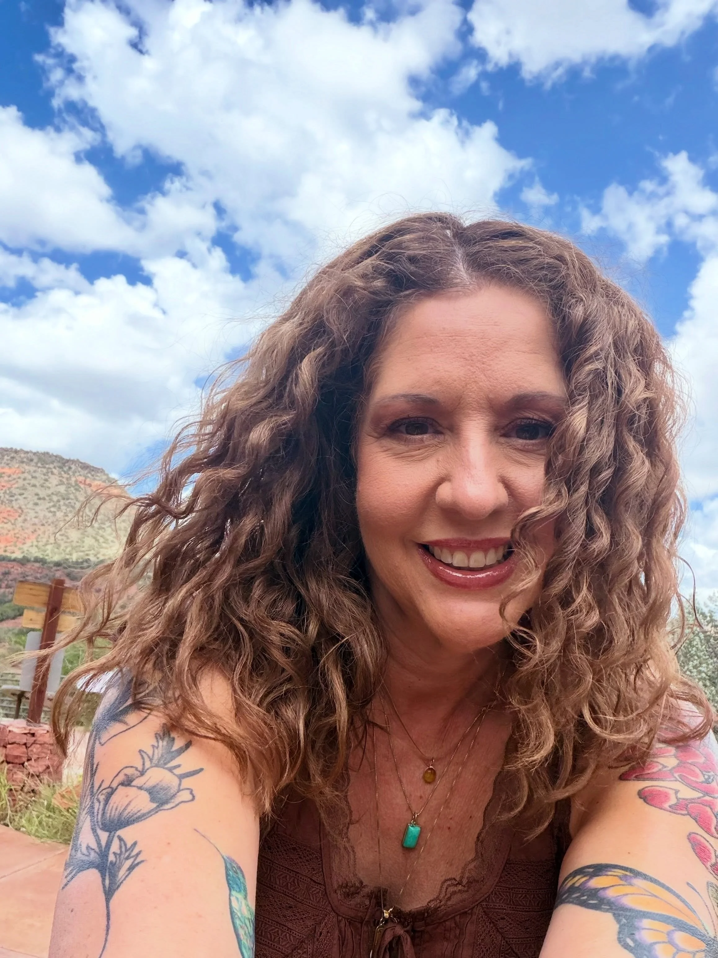 Day one in Sedona, was just me! Everyone else gets here in two hours! 🏜️✨