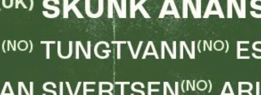 tungtvann - parkenfestivalen bodø