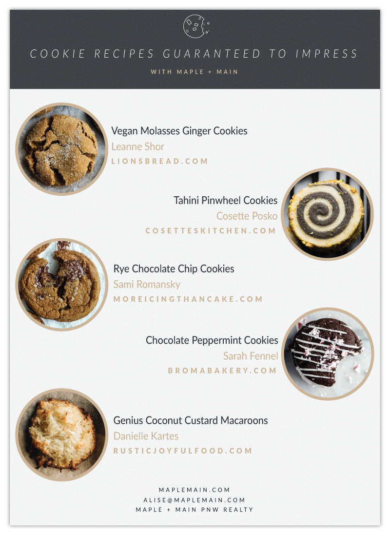 Cookie Recipes Guaranteed to Impress — Maple + Main