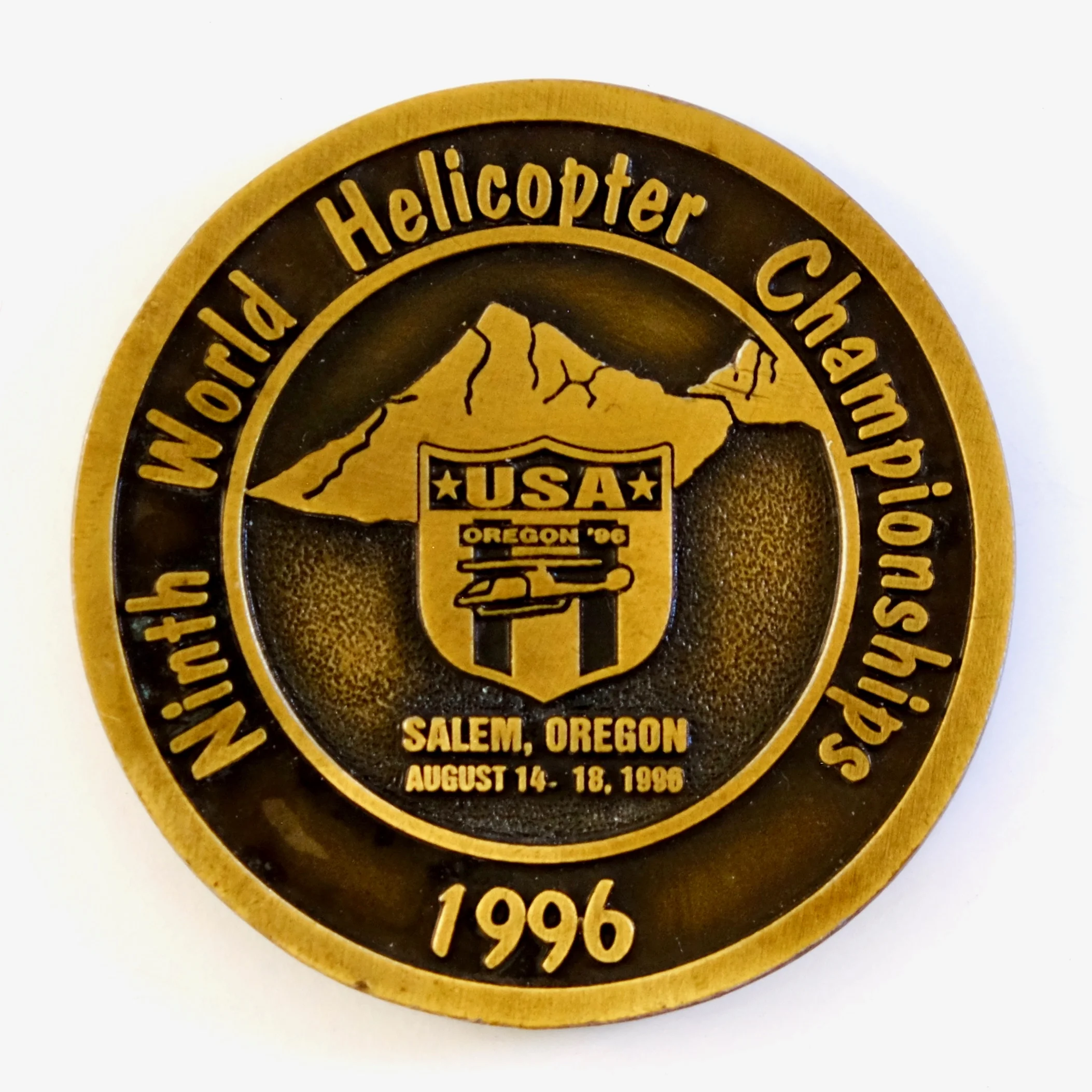 1996 Helicopter Championships Award