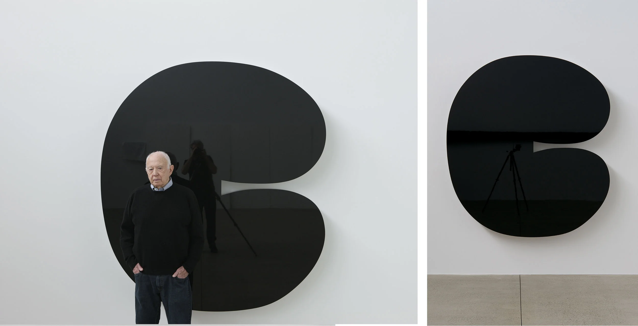 Ellsworth Kelly Black Form 1 2011 (EK1025) Aluminum honeycomb composite construction Matte acrylic urethane paint 80 x 71.75 x 4.125 inches View More Ellsworth Kelly