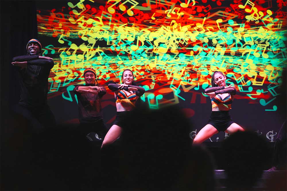 There are shows almost every night at the main entertainment stage in Beaches’ French Village.