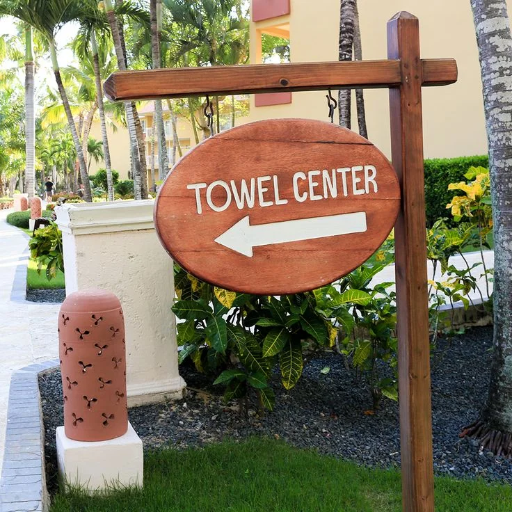Towel service isn’t great at Dreams Punta Cana.