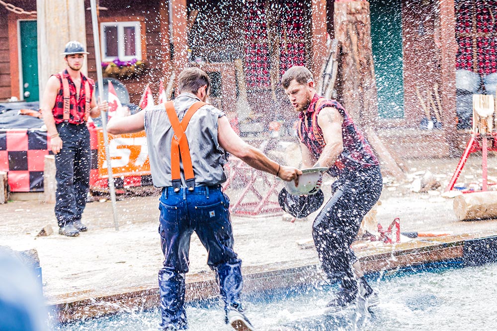 "The Great Alaskan Lumberjack Show" was the highlight of our time in Ketchikan, Alaska.