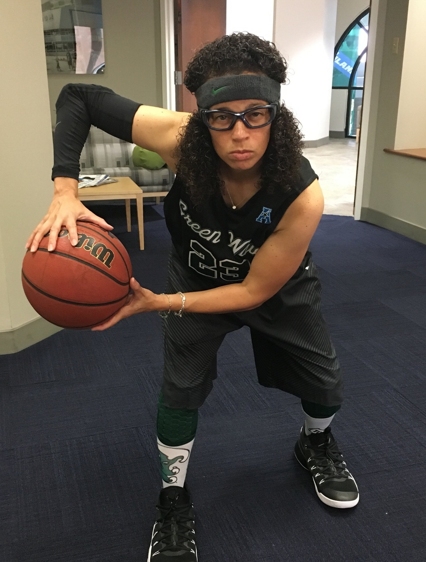2018 Halloween as Tulane basketball player #23