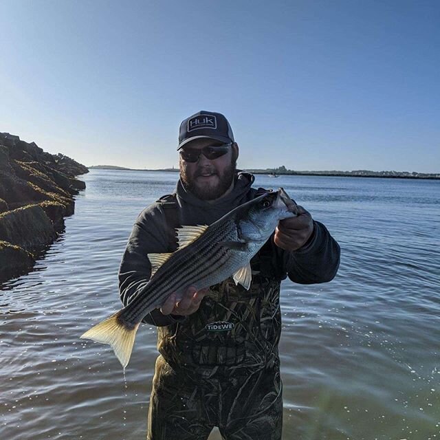 Great morning out on the water, They&rsquo;re getting bigger with every cast!