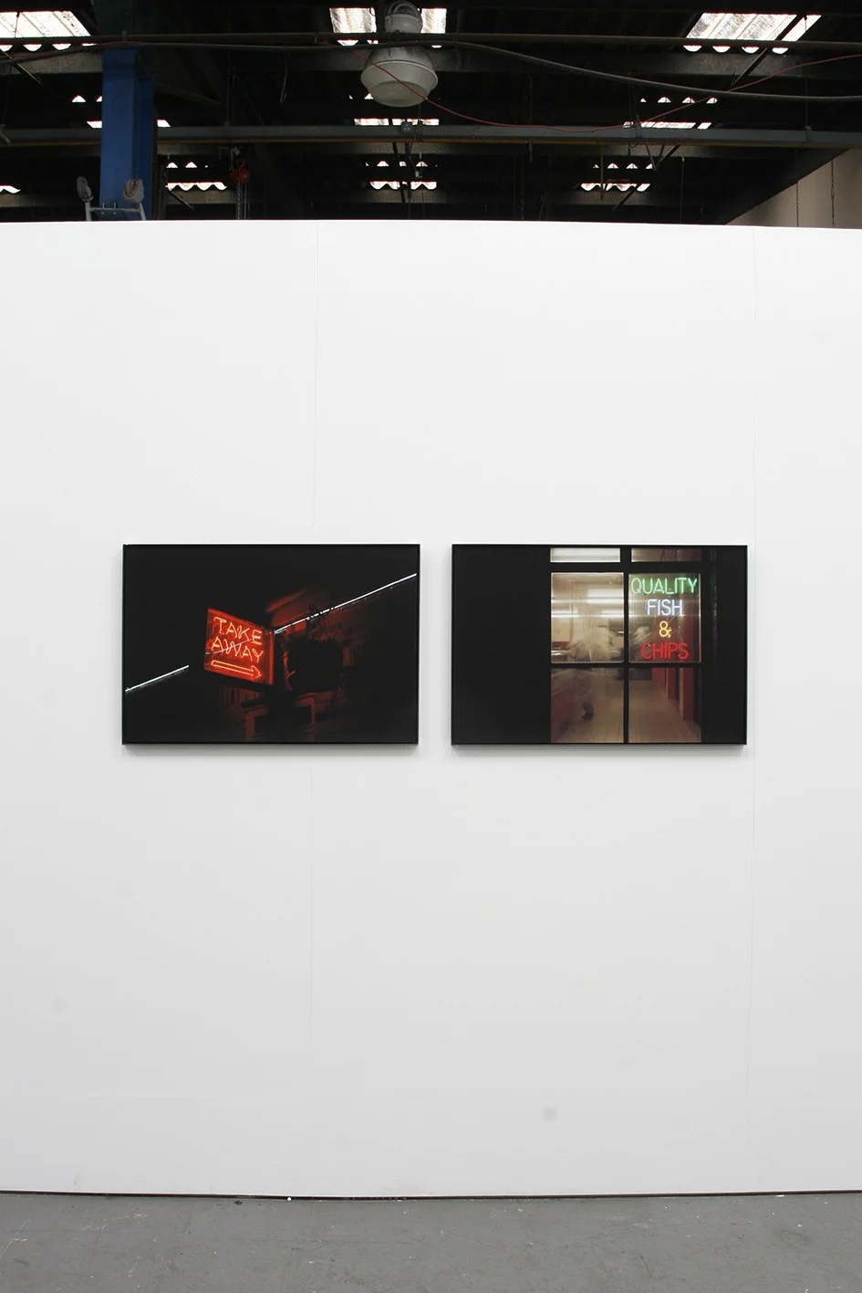 As part of We Disappear at Govan Project Space for Glasgow International 2018