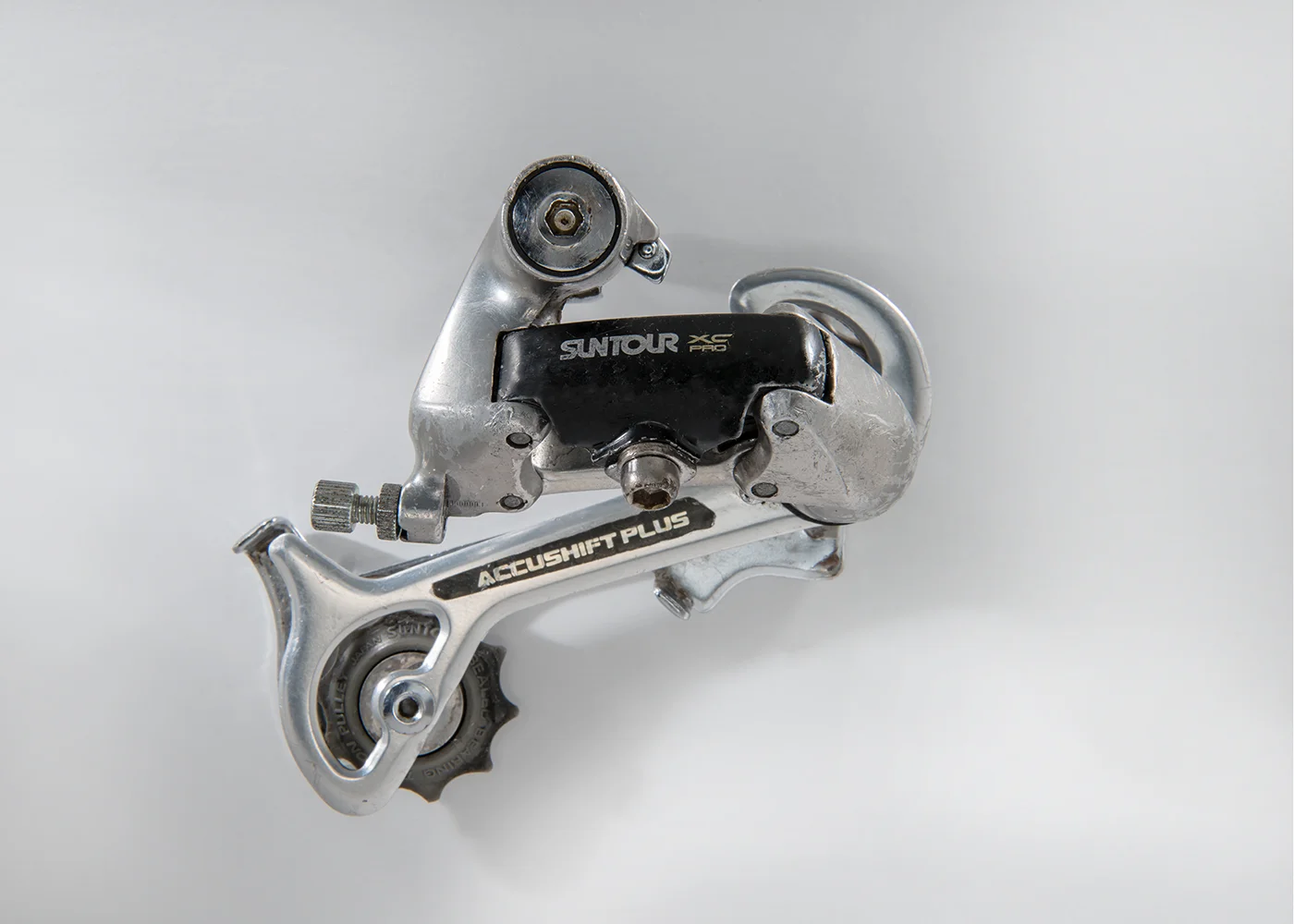 Dérailleur Arrière Suntour X-1 – Longue Cage – Années 90 – Accushift Plus – VTT – Occasion