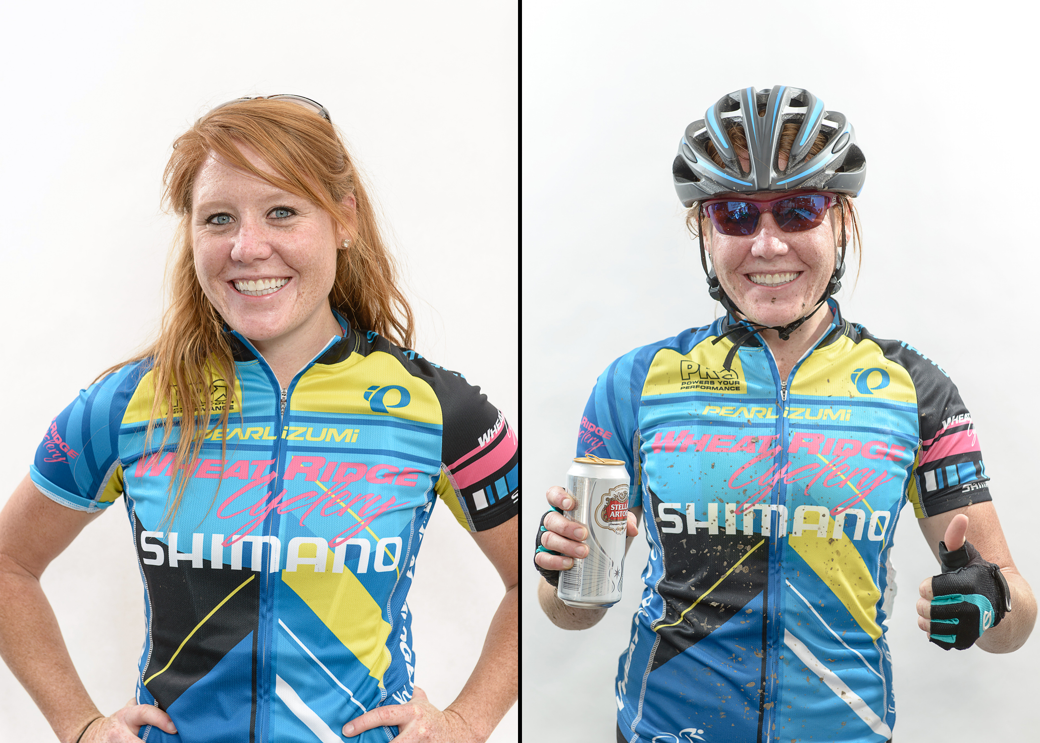   Wheat Ridge ‘Cross Team Racer. Before. After.  From the Before. After. Photo Booth. 