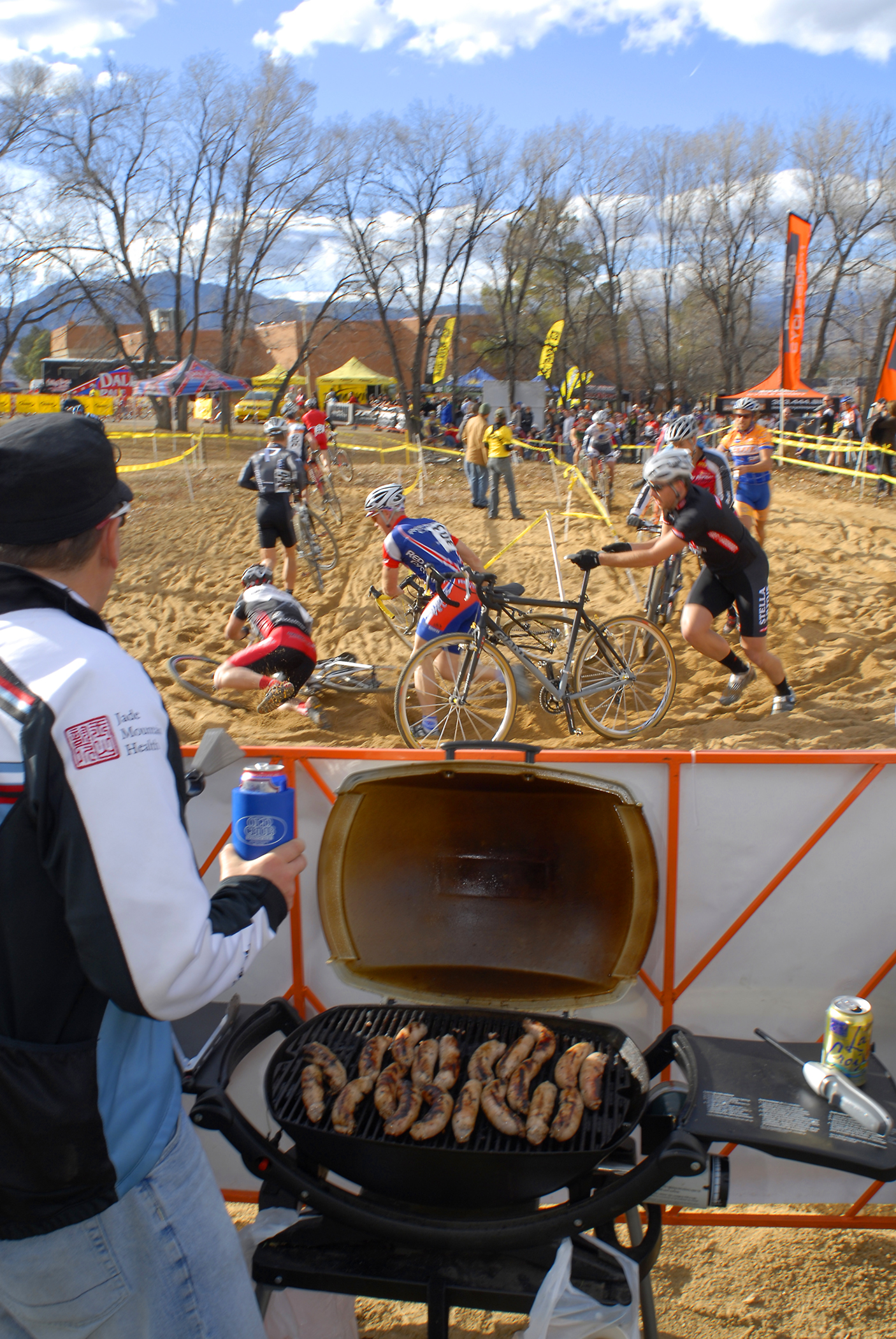  Cyclocross, crashes, brats &amp; beer. 