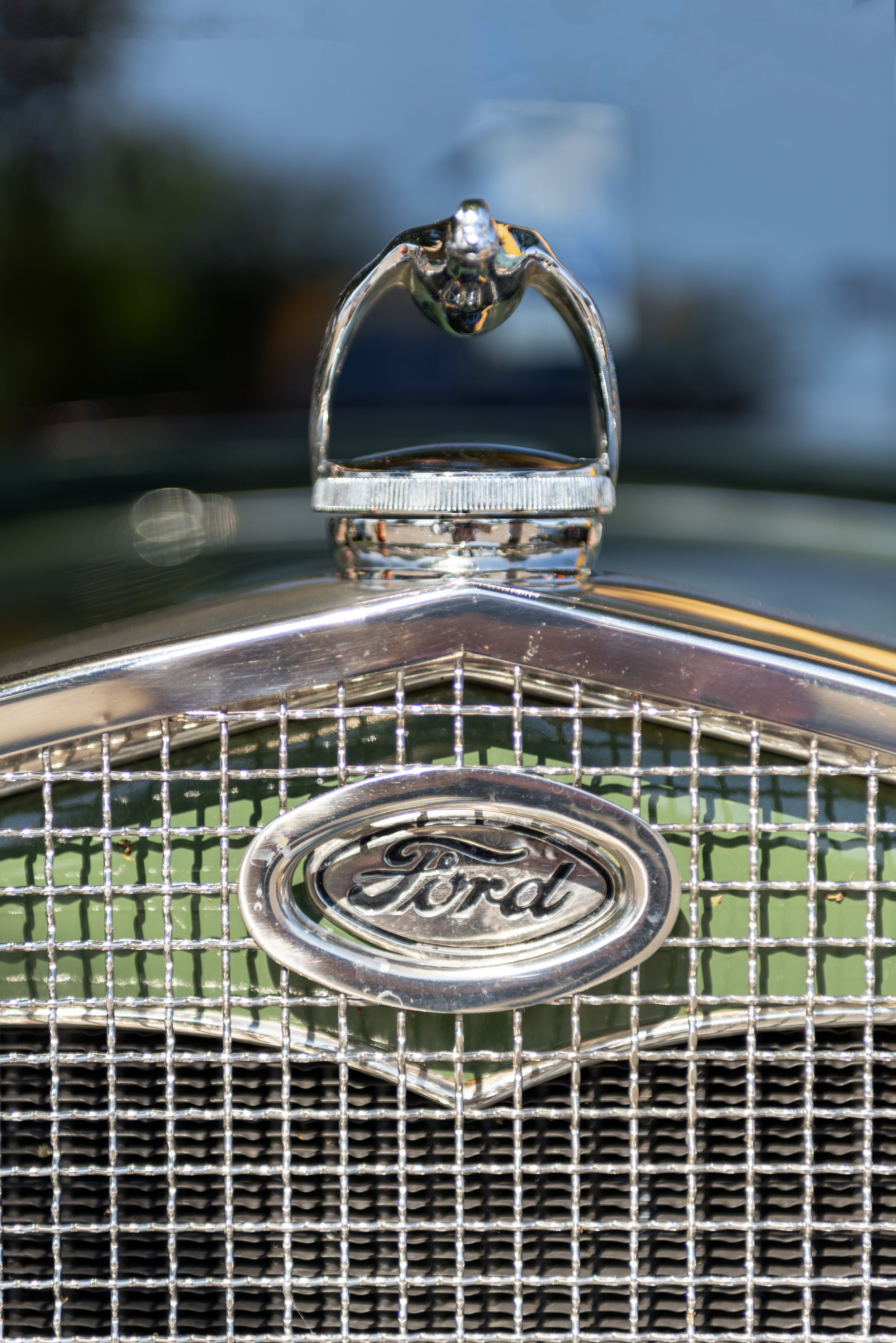   Ford Badge, Grill and Radiator Cap.  