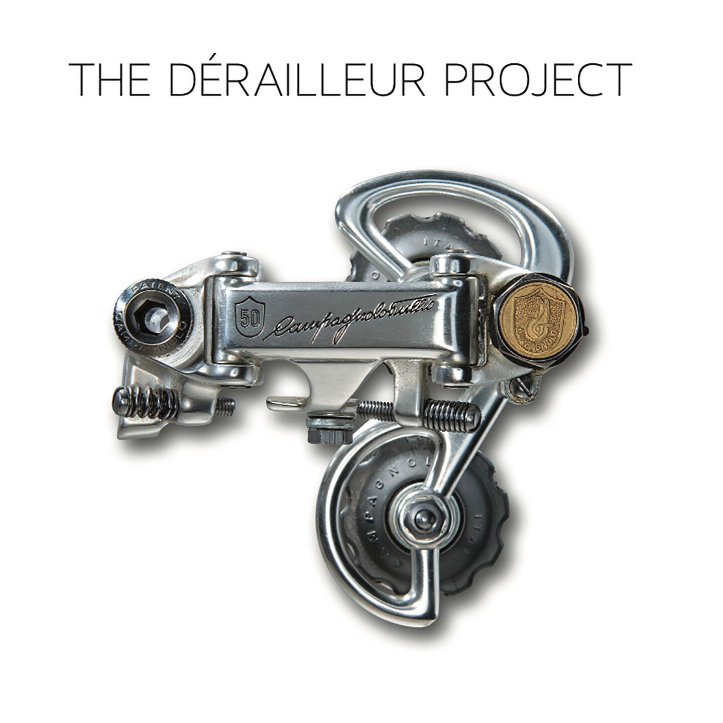 All nine of the Campagnolo d&eacute;railleurs featured in The Derailleur Project Book are also available as prints!

This one is my favorite! Campagnolo Super Record 50th Anniversary Model. It's from grouppo number 7088 of approximately 15K that were