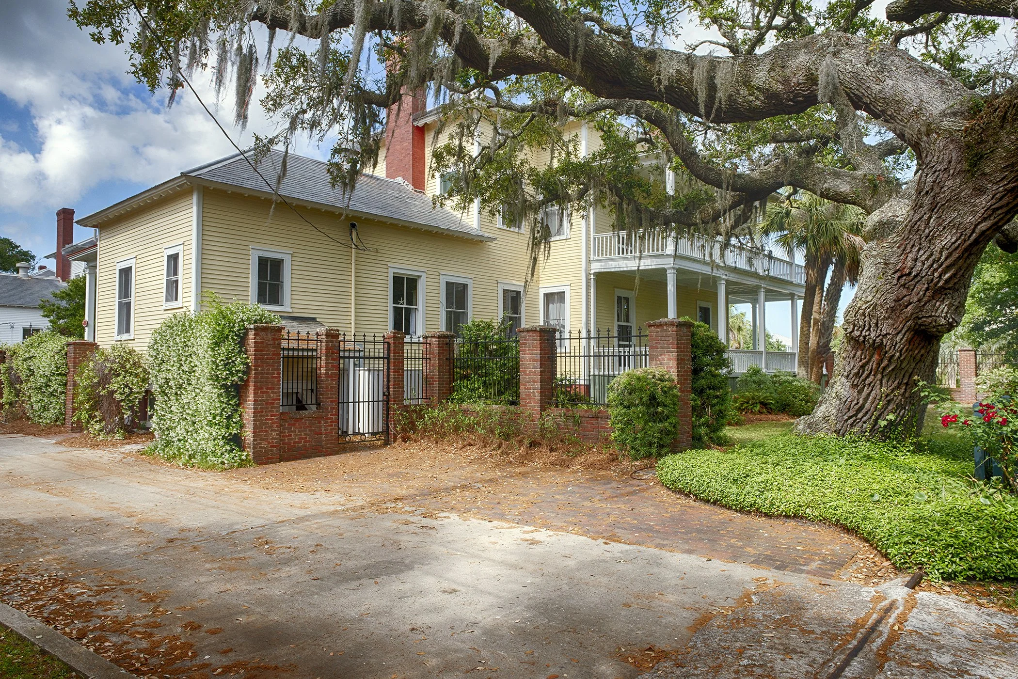 Historic Officer’s Row home on Tybee Island, one of eight remaining homes in this row