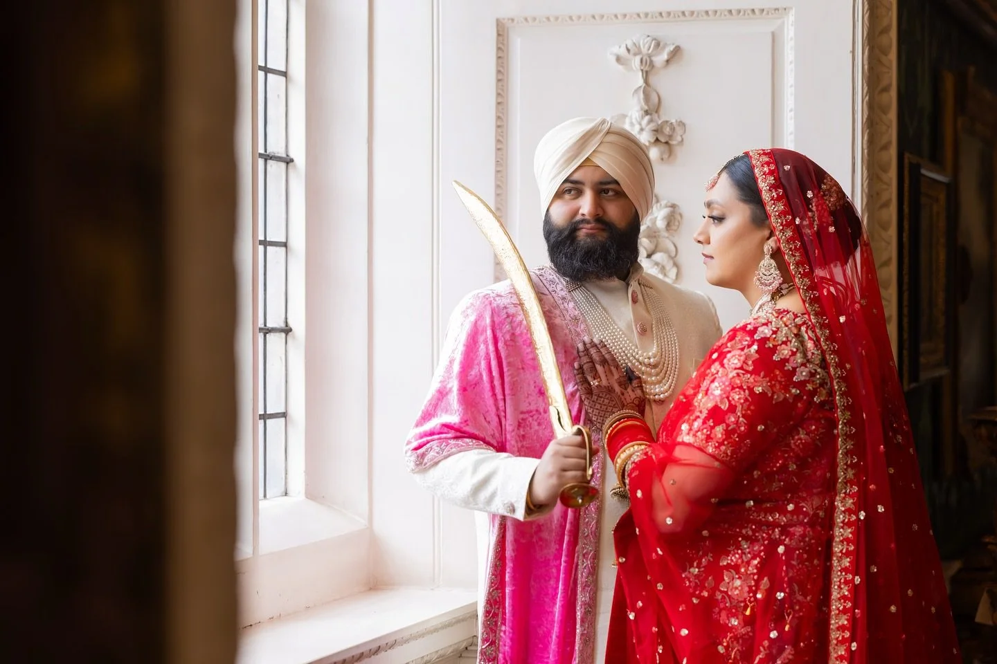 2/3 - Aaron &amp; Simran&rsquo;s wedding was a royal symphony of love, tradition, and elegance &mdash; the kind of moments we live to capture. 👑📸
✨ Let us tell your love story with the same artistry and devotion #CinequePhotography