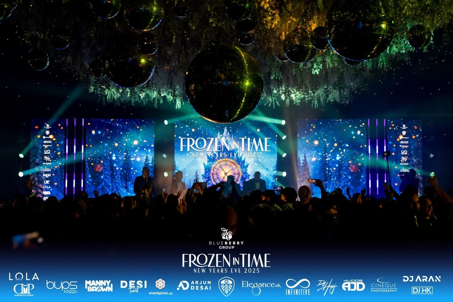 ✨❄️ FROZEN IN TIME &ndash; NEW YEAR&rsquo;S EVE 2025 ❄️✨
Timeless. Icy. And Unforgettable.

❄️ Event Concept brought to you by the Blueberry Group and Elegance
A timeless, Icy New Year&rsquo;s Eve experience featuring cool-toned lighting, crystal tex