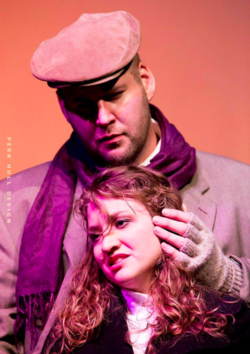  Rodolfo,  La bohème , with Gabrielle DeMers as Mimì 