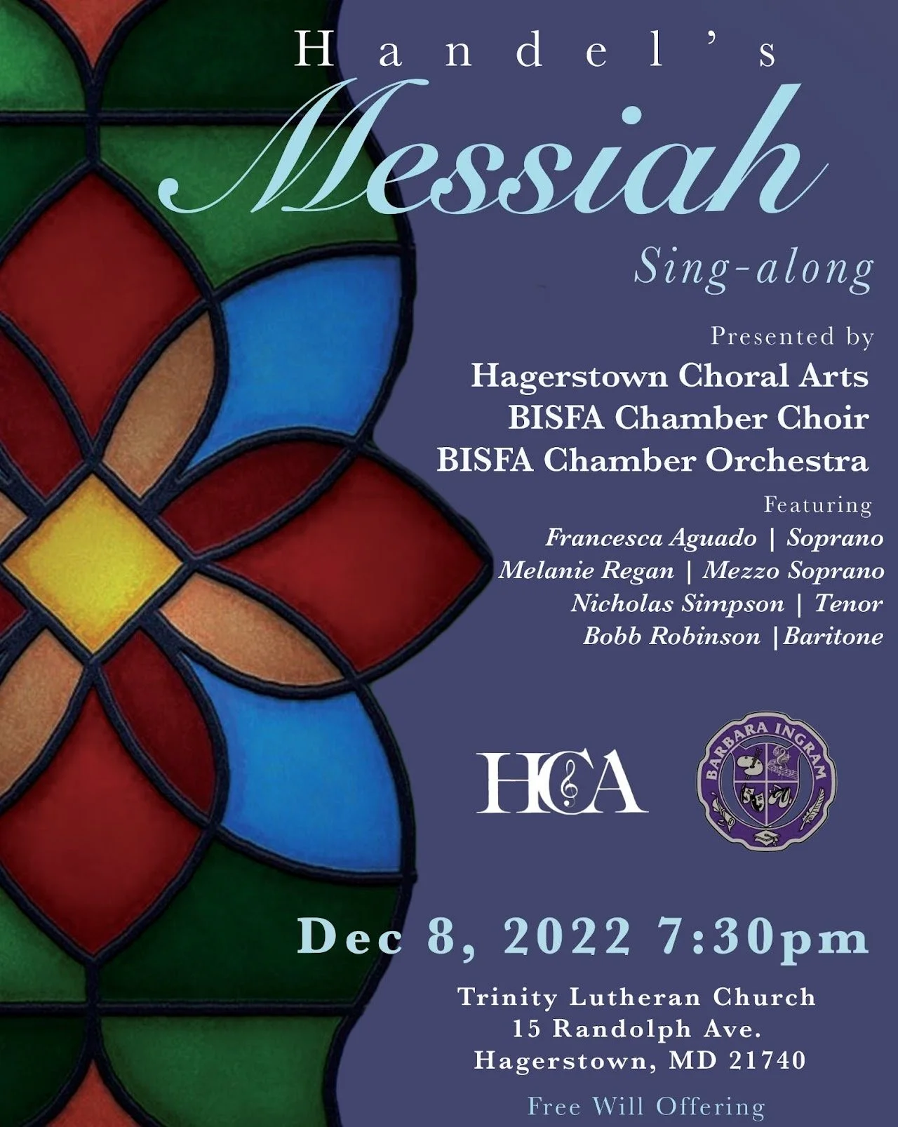Messiah Performances in Maryland and New York