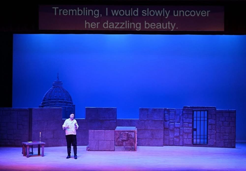 Emergency jump in for an ailing colleague: Cavaradossi in Tosca with Teatro Lirico D'Europa