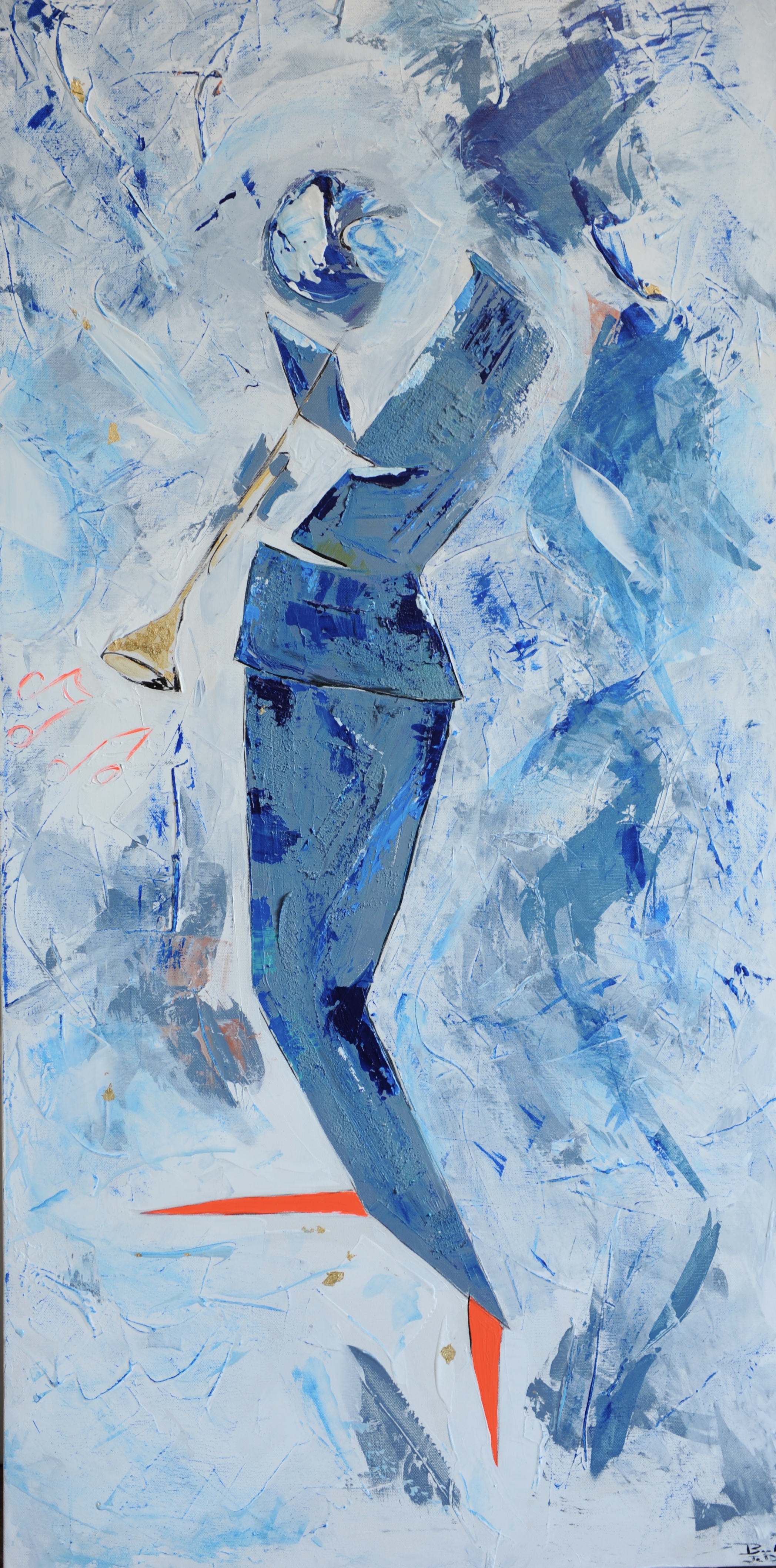 Man in Blues (sold)