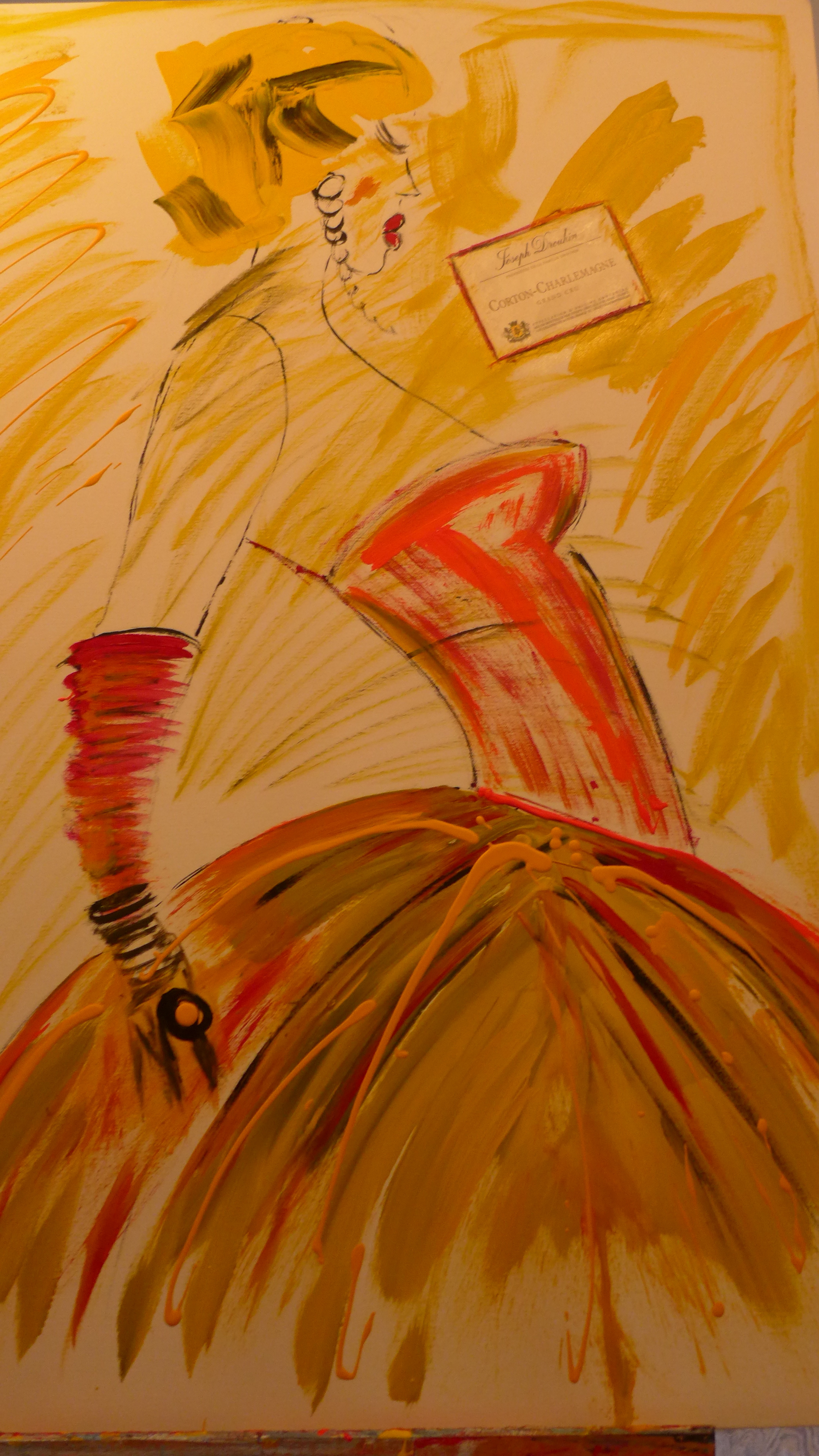 Lady in Yellow (sold)