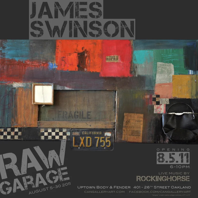 James Swinson, Raw Garage Art Show Poster