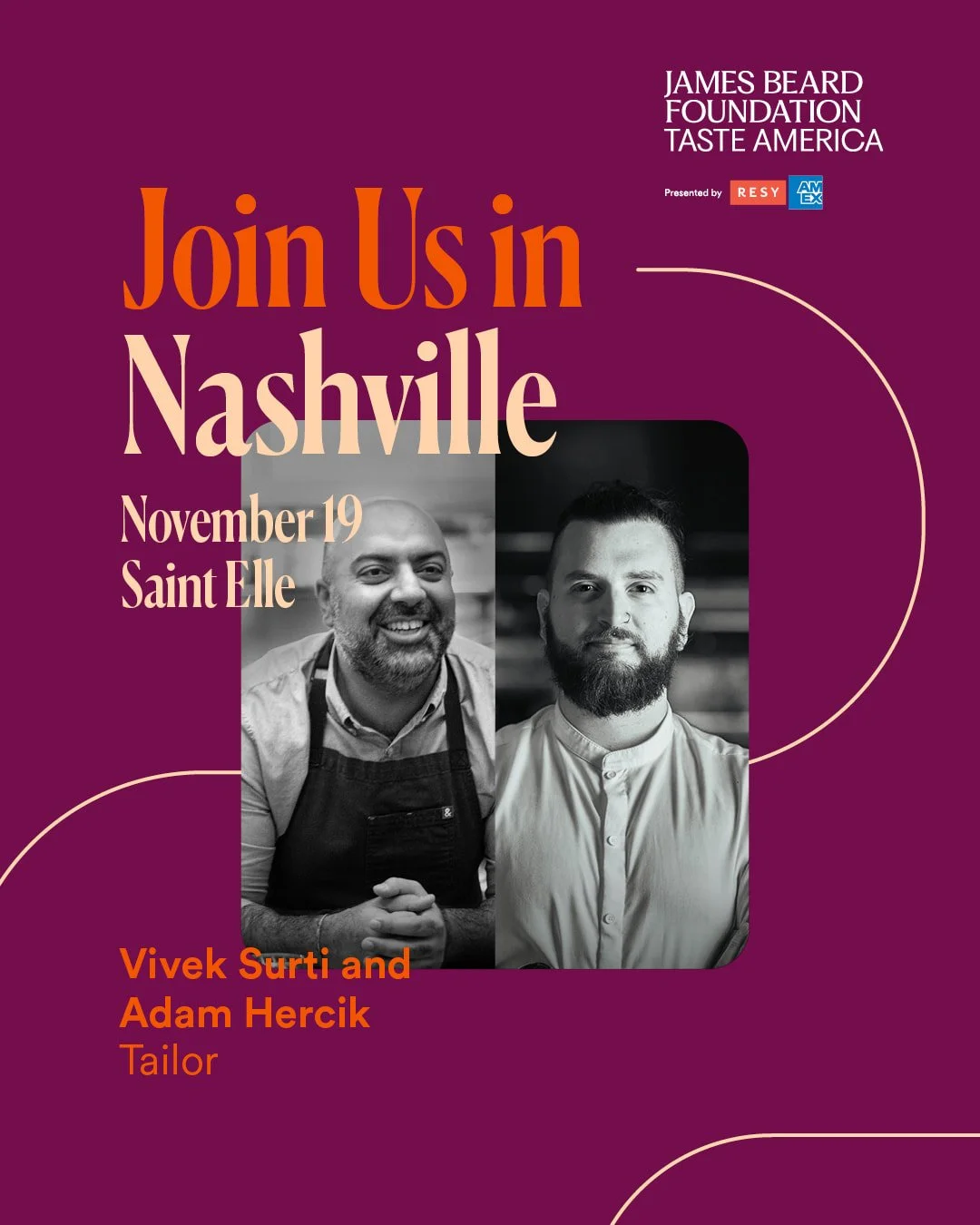 Join our chefs and @beardfoundation for Taste America, where incredible food meets great impact! Dine with fellow food lovers and support a stronger, more sustainable restaurant industry. Get tickets at the link in bio. 
#GoodFoodforGood