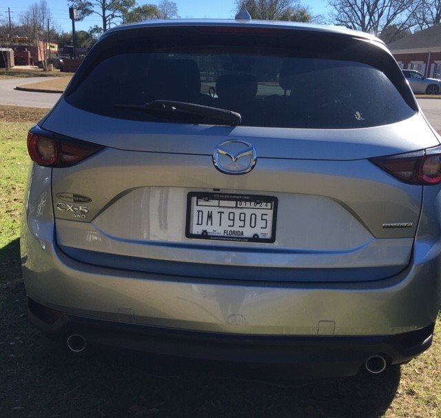 2020 Mazda CX-5 Touring Rear View