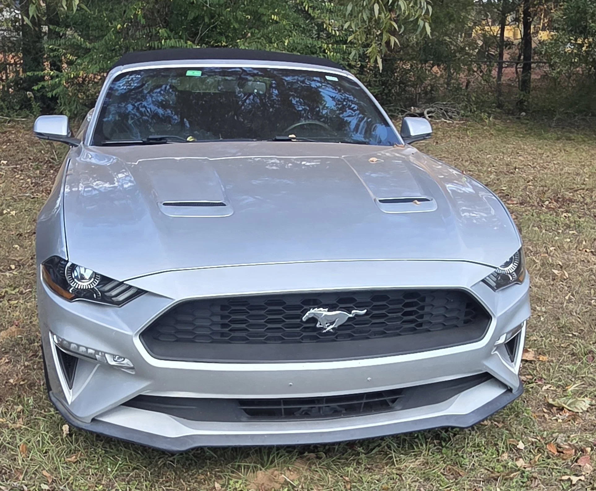 2019 Ford Mustang Convertible Front View