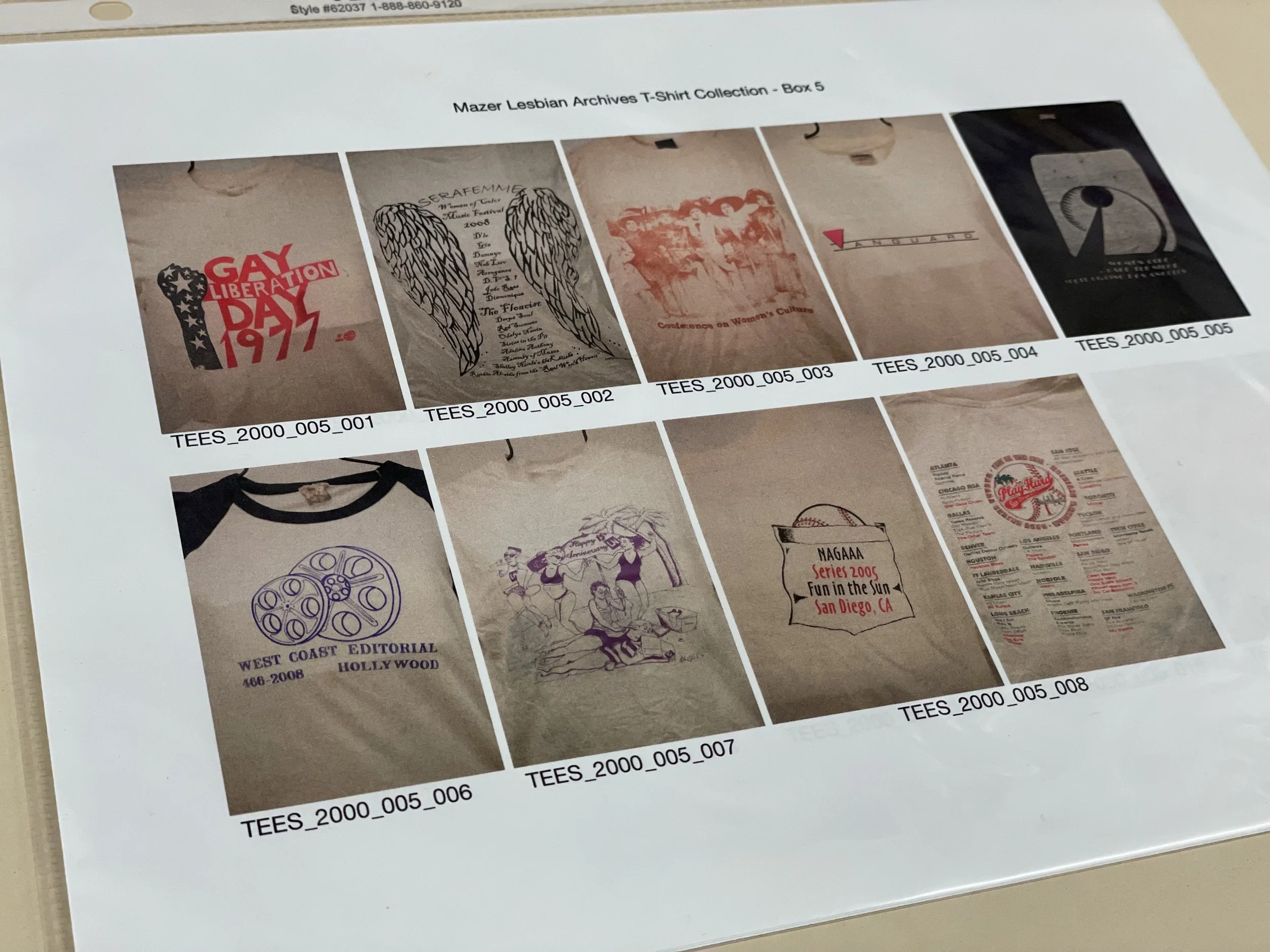 Mazer Archives February 2022 Newsletter | Out of the Archives: The Tees Collection