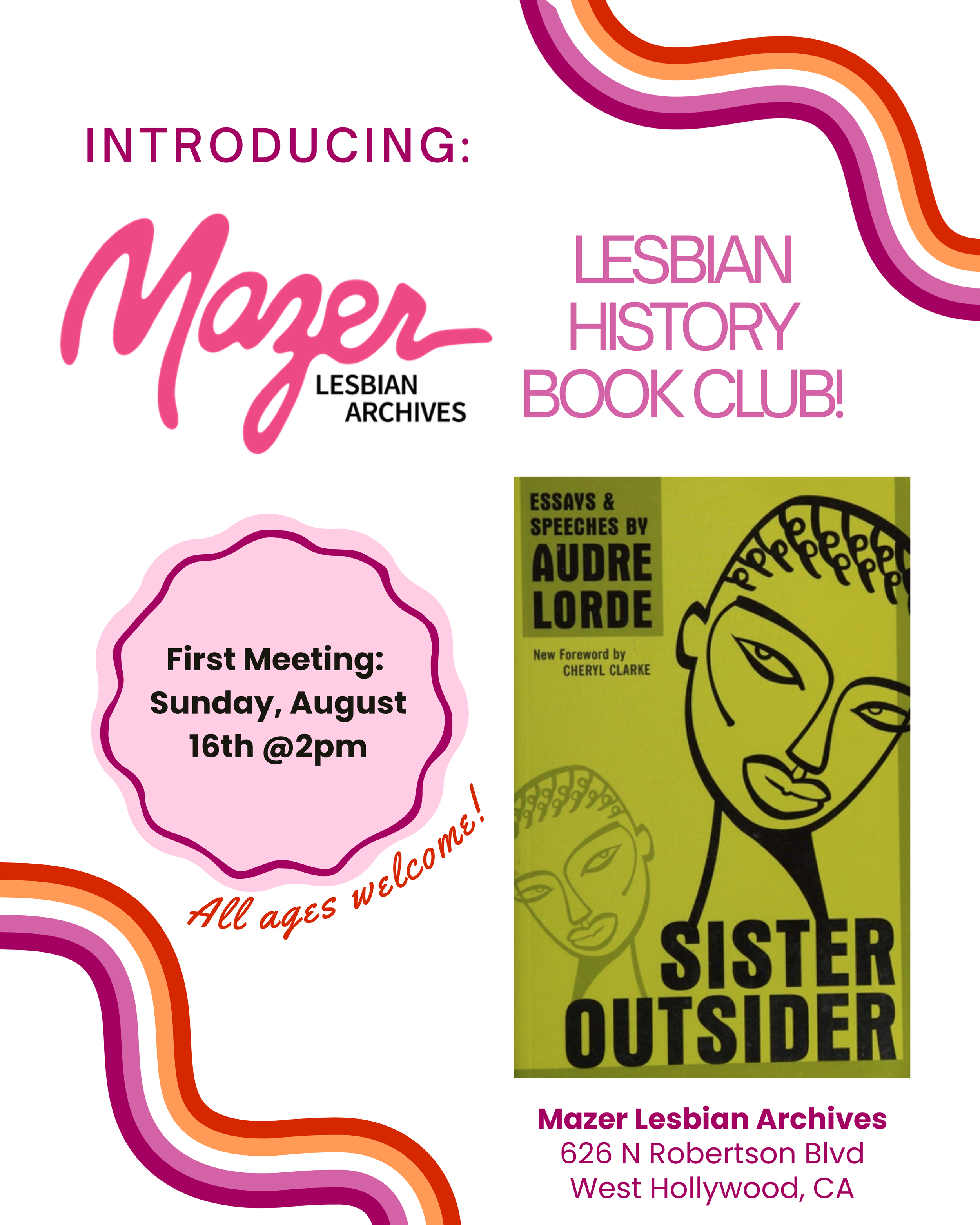Lesbian History Book Club - 1st Meeting