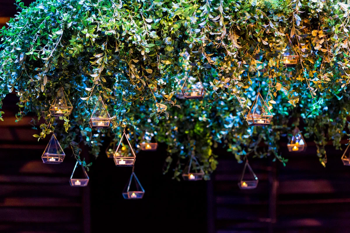 DC wedding ceremony decor at Arena Stage, Planning by Bella Notte, Photo by Procopio Photography